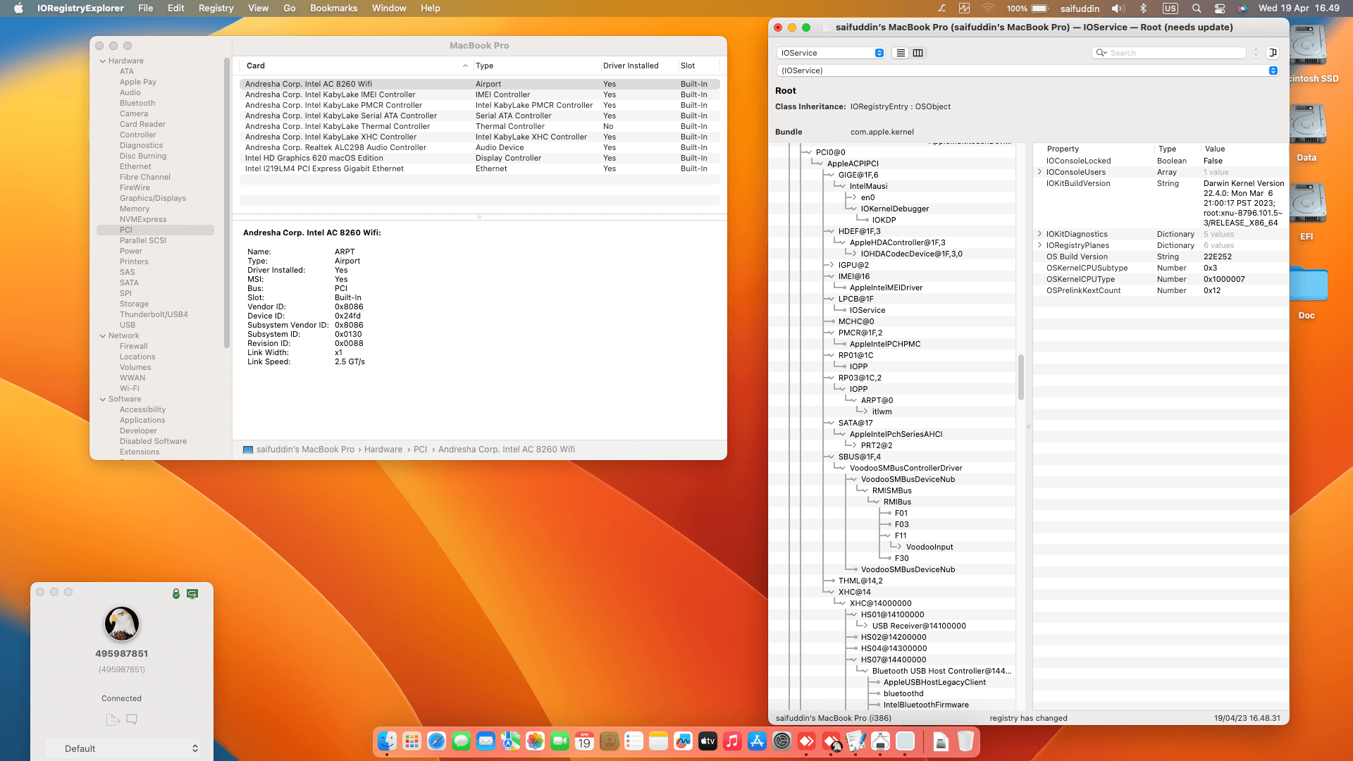 Lenovo Thinkpad T470S 4th [SkyLake   Intel HD 520 + PS2 SMBUS]   OpenCore 9